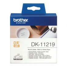 Brother DK-11219 elvgott cmke (12 mm x 12 mm)