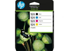 HP 924 fekete/cyan/magenta/srga eredeti patron (4 db/csomag) | HP Officejet Pro 8120, 8130 All-in-One nyomtatsorozatokhoz | 6C3Z1NE