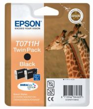 Epson T0711 H fekete eredeti patron dupla